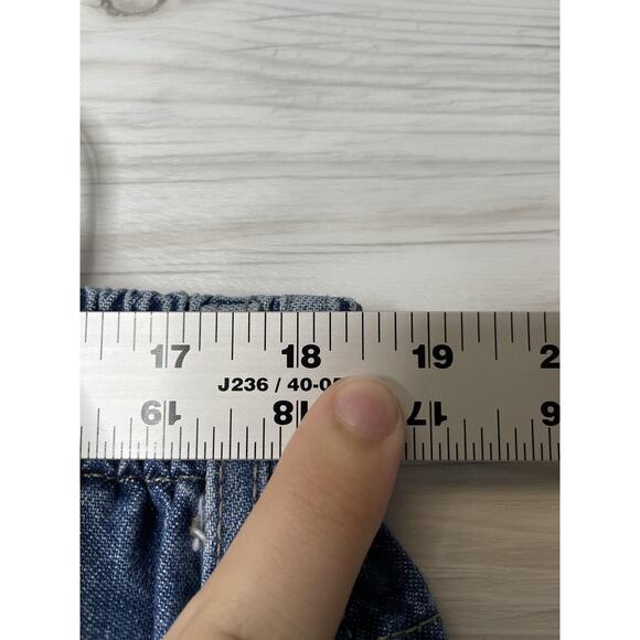 Lee Jeans Pants Womens 24W Straight Elastic Waist Denim Casual Workwear Plus - Picture 4 of 12